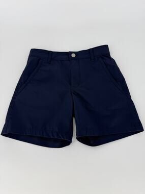 Get After It Boys Shorts Size 8 Navy Performance Stretch Breathable Casual